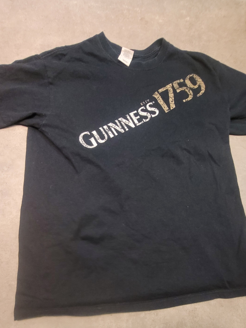 Guinness 1759 Black Graphic Tee